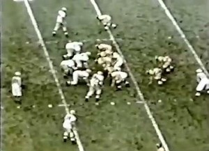 🏈65 years ago today on December 26, 1955 the 23rd NFL Championship Game took place in front of 87,695 fans at the Los Angeles Memorial Coliseum. It was played between the Eastern Conference champion Cleveland Browns (9–2–1), the defending league champions, and the Los Angeles Rams (8–3–1), champions of the Western Conference. The Browns successfully defended the title and won their 3rd NFL championship of the 1950s in a 2nd straight rout, 38–14. The game marked Browns quarterback Otto Graham’s 