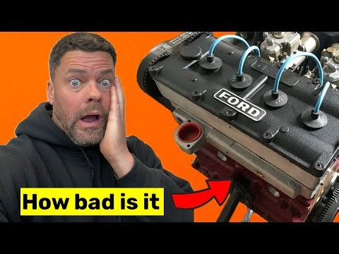 WE ASSESS THE FULL DAMAGE OF THIS ESCORT RALLY ENGINE