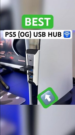 This PS5 USB Hub is a MUST Have🫡🔥🎮 #PS5 #playstation #usbhub #techmarkgaming