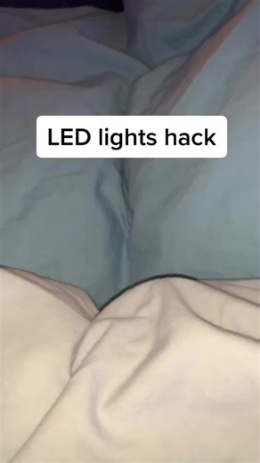 LED lights hack🦋❤️😛 #foryoupage #viral #ledlight #hack
