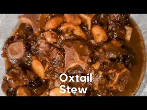How To Make OXTAIL STEW Jamaican Style|Simple Step by Step