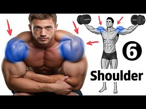 💪 “6 Best Shoulder Exercises for Massive, Shredded Delts | Build Width, Strength & Power!”