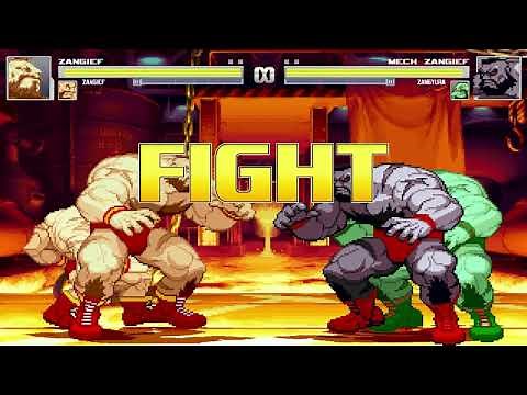 AN Mugen #296: Zangief & Poc Zangief VS Mech Zangief & Zangyura