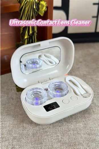 Don’t let dirty contacts ruin your day! Try the 3-in-1 Automatic Cleaner NOW! 👁️ #glasses #eyes #EyesOnTheGo #HealthyEyes #tiktokmademebuyit