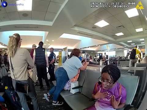 Taking a Bite Out of the Officers at the Departure Gate