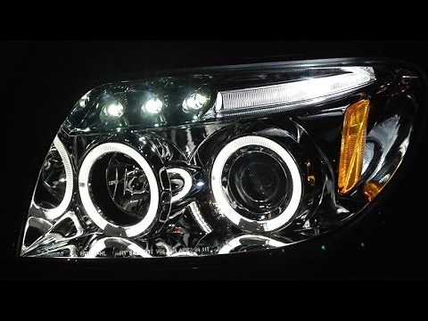 Halo LED Projector Headlights Wiring Installation - Spec-D Tuning