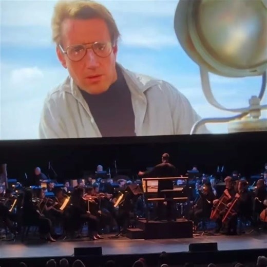 Jaws in concert . Saint Petersburg , Florida . Florida Orchestra. #jaws #moviescore #johnwilliams