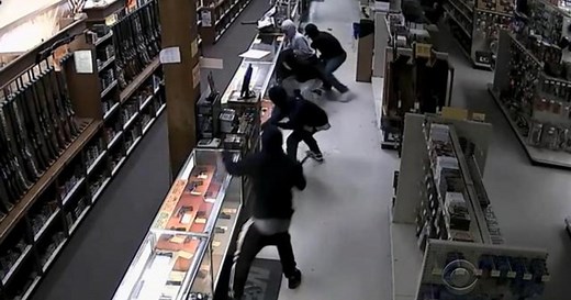At least three suspects in a brazen gun store robbery in Texas are under arrest