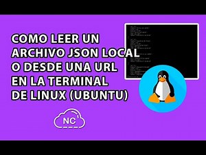 COMO LEER UN ARCHIVO JSON DESDE EL PC O DESDE UNA URL EN LA TERMINAL DE LINUX (UBUNTU)