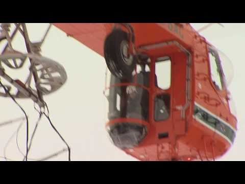 Erecting a Herblet Ralls Transmission Tower