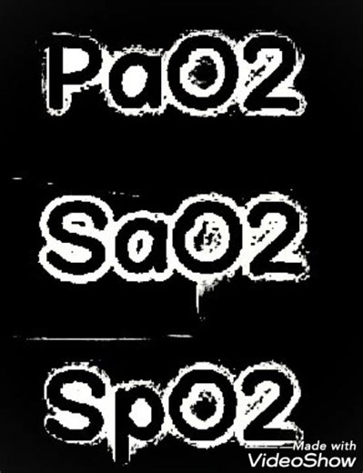 pao2, sao2 ,spo2