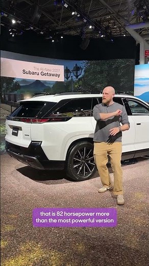 Introducing the all-new Subaru Getaway!