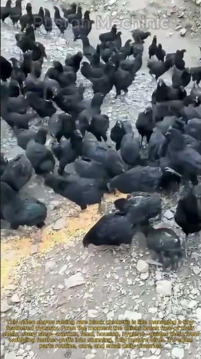 From Hatchling to Harvest: The Full Process of Raising Rare Black Chickens