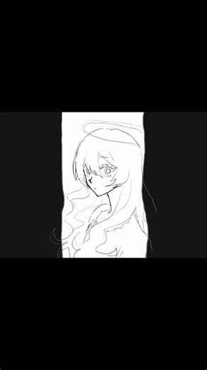 【手描き】深海_下描き