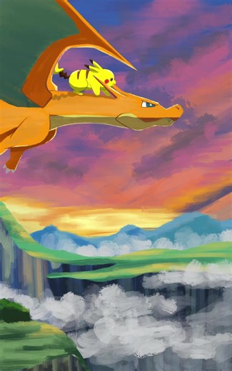 I drew #Charizard (#リザードン) and #Pikachu (#ピカチュウ)! PokéPapi Learns How To Draw #Pokemon pokemonart pokemontcgpocket speedpaint ポケモン ポケモンファンアート pokemonartwork pokemoncommunity pokemongo pkmnart fyp foryoupage viral learntodraw howtodraw howtodrawpokemon learnhowtodraw drawingtips pokemontrainer instaart illustration artistsoftiktok eevee procreate