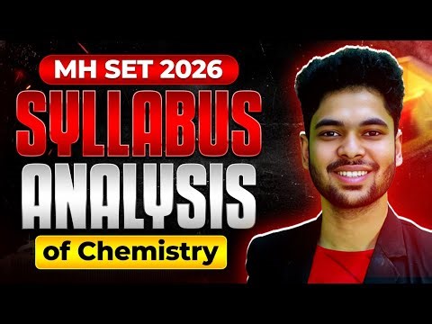 MH SET Chemical Science Syllabus 2026 - Complete Analysis | IFAS