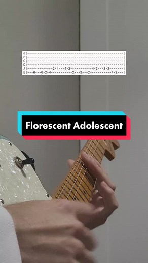 "Florescent Adolescent" by Artic Monkeys #arcticmonkeys #fypシ #guitar ...