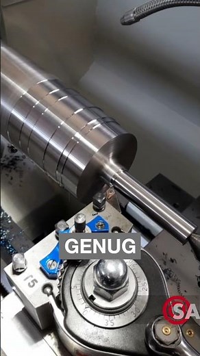 Leave enough material for the end!