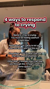 💧 Tears aren’t something to stop. They’re something to understand. When a child cries, our job isn’t to shut it down.. it’s to lean in. To name it, normalize it, empathize, and offer help. ❤️‍🩹 Because when we respond to tears with connection instead of correction, we teach our kids that emotions aren’t scary, shameful, or “too much.” They’re human. And they’re safe to share here. 💛 #gentleparenting #consciousparenting #motherhood #cry #mom | motherhood.and.montessori