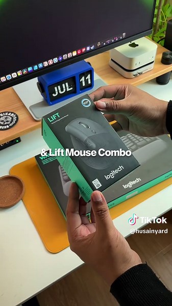 Logitech Wave Keys dan Lift Mouse: Confort Ergonomik Ideal
