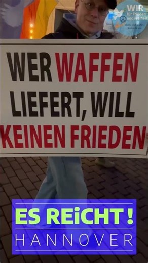 Hanover, Wednesday demonstration, March 18, 2026 #demo #peace