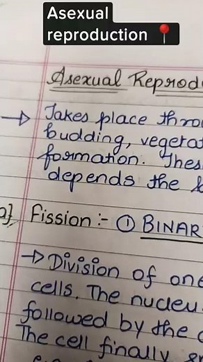 ASEXUAL REPRODUCTION CLASS 10 ||BIO||