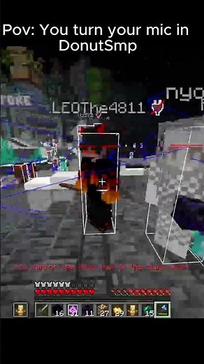 Pov: you turn on your Voicechat in DonutSmp #minecraft #donutsmp #drdonut #lootdrop #donutsmplive