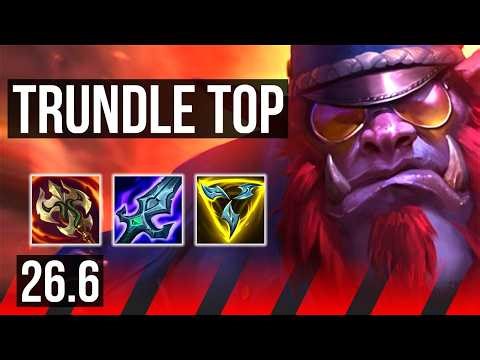 TRUNDLE vs DARIUS (TOP) | EUNE Challenger | 26.6