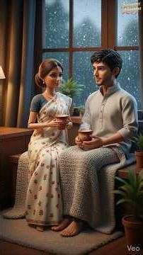 Miniature Doll Rainy Cooking Aloo Paratha Chai ASMR | Indian Village Life Mini Kitchen