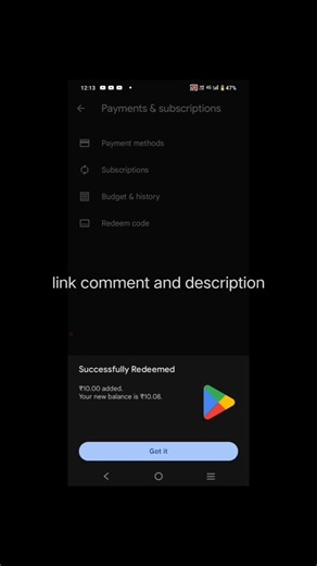 best Reddem code app 😍 #playstore #reddemcode #shorts