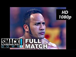 Triple H vs The Rock WWE Championship Match SmackDown Aug. 26, 1999 Full Match HD