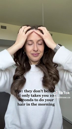 Effortless Morning Hair Routine for Extra Sleep | Overnight Curls