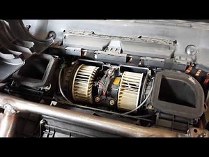 Comment démonter le ventilateur intérieur sur BMW X5 - BMW X5 (E53)