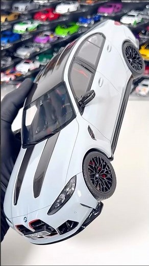 BMW M3 CS 2024 – GT-Spirit 1:18 Resin Model Unboxing | Brooklyn Grey Metallic