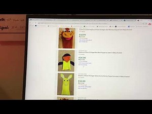 020miriam on ebay who sells puppets from baby einstein