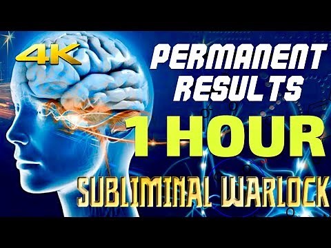 GET PERMANENT RESULTS IN 1 HOUR! FREQUENCY SUBLIMINAL AFFIRMATIONS WARLOCK - 4K
