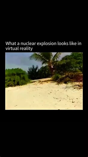 Upfacting on Instagram: "A VR nuclear-explosion simulation lets users witness the terrifying power of a nuclear blast in a safe, controlled environment. In virtual reality, you can observe the blinding flash, the expanding fireball, the shockwave rolling across the landscape, and the destruction that follows—all in a 360-degree immersive view. These simulations are designed to educate people about the extreme heat, radiation, and long-term environmental impact caused by nuclear weapons. It’s a f