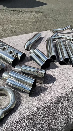 Unique Heart-Shaped Exhaust Tips by Abelfabparts