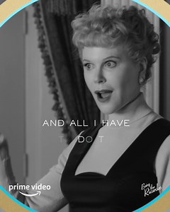 You know Lucy Ricardo. Meet the real Lucille Ball. Nicole Kidman stars in Being the Ricardos, streaming now on Amazon Prime Video. | Prime Video