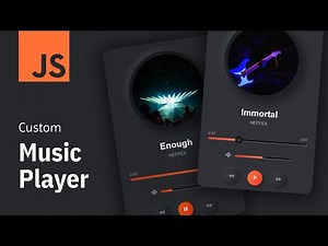 Complete Music Player From Scratch w Javascript