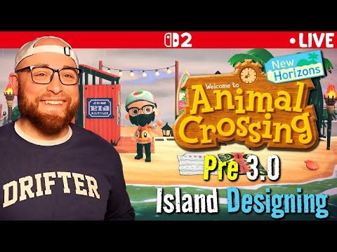 Animal Crossing 3.0 Update Prep and Island Work