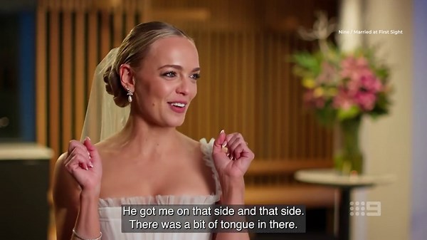 David and Alissa share the 'most disgusting' kiss in MAFS history