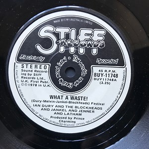 Ian Dury And The Blockheads And Jankel And Jenner And Latham - What A Waste!