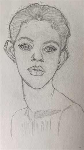 100 faces challenge #portrait #loomismethod #pencildrawing #100faces2025