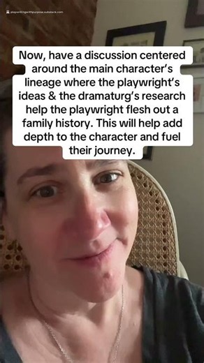 Family Timeline Exercise for New Plays