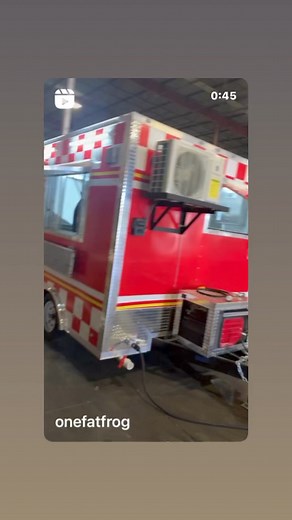 We have a 14 foot repo that is for sale. It is similar to this one. It is NOT this truck. It includes hotline and entertainment package. Please leave a DM with your phone number and we will call you. This will go quick. | One Fat Frog Food Trucks & Concession Trailers