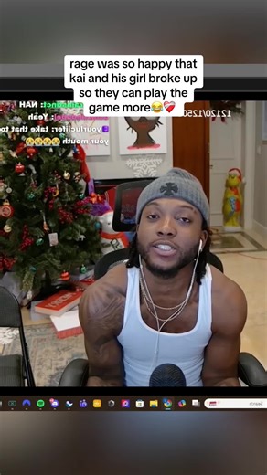 rage was so happy that kai and his girl broke up so they can play the game more😂❤️‍🩹 #yourrage #kaicenat #gabriellealayah #fyp #viral