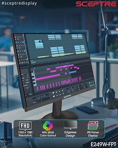 A 24 inch In-Plane Switching (IPS) panel monitor can offer numerous...