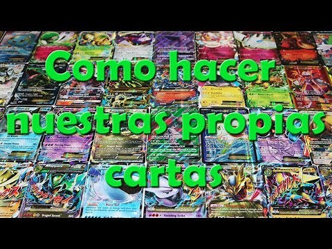 Tutorial: Como hacer cartas de pokemon tcg