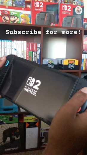 Switch 2 sounds #satisfying #nintendo #relaxing #chill #asmr #gaming #switch2